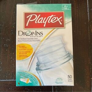 Playtex Nurser System Drop-ins Pre-sterilized Disposable Liners 4Oz